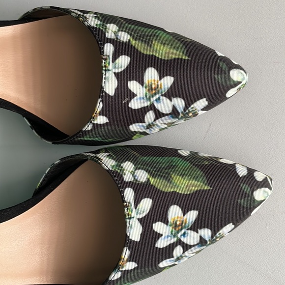 Franco Sarto floral shoes 6M - Picture 2 of 8